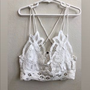 Free people Adella lace bralette